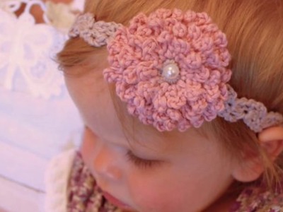 Top 10 crochet diademas, vinchas o headband de bebé tejidas a ganchillo