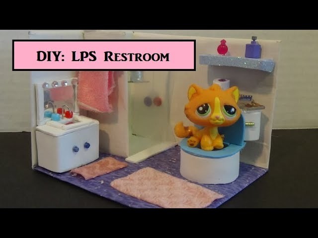 Tutorial Baño con Regadera para LPS -  DIY LPS Restroom