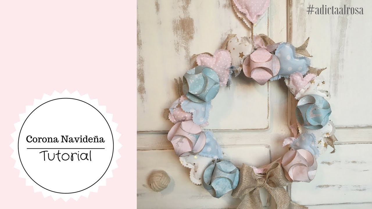 Tutorial Corona Cuqui Navidad