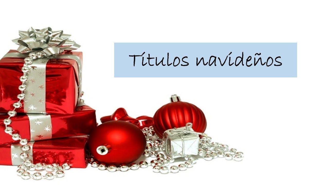 3 TITULOS NAVIDEñOS!! *DIY Manualidades hazlo tu mismo*