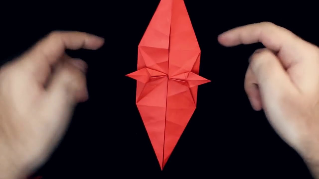 Adorno de navidad Origami