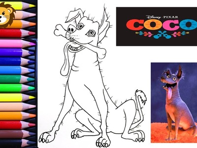 Como Dibujar - Dante - Coco - Disney - Dibujos para niños - Draw and Coloring Book for Kids