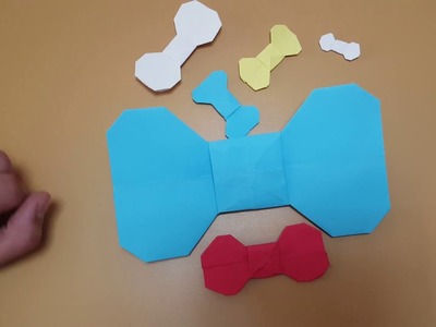 Cómo hacer una Pajarita de papel - Origami