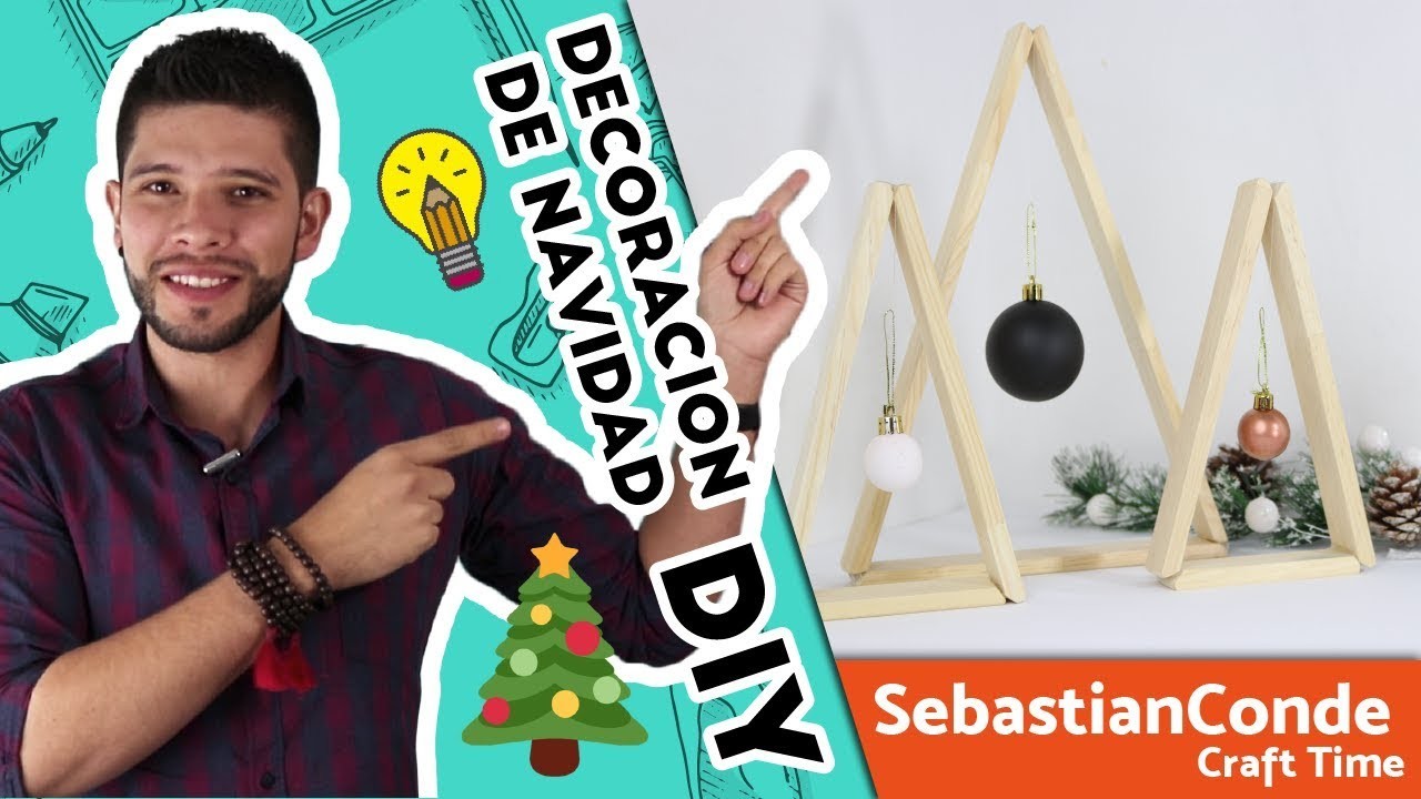 DIY DECORACION DE NAVIDAD ????| GANADORES DEL SORTEO ???? | Sebastian Conde