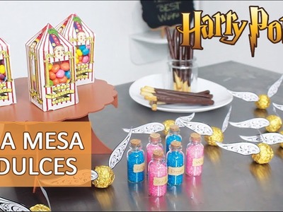 DIY  HARRY POTTER sweet table