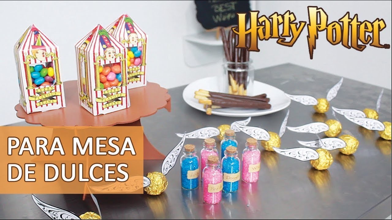 DIY  HARRY POTTER sweet table