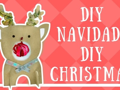Diy Navidad 6 en 1. Diy Christmas 6 in 1. Reno navideño - Christmas reindeer!