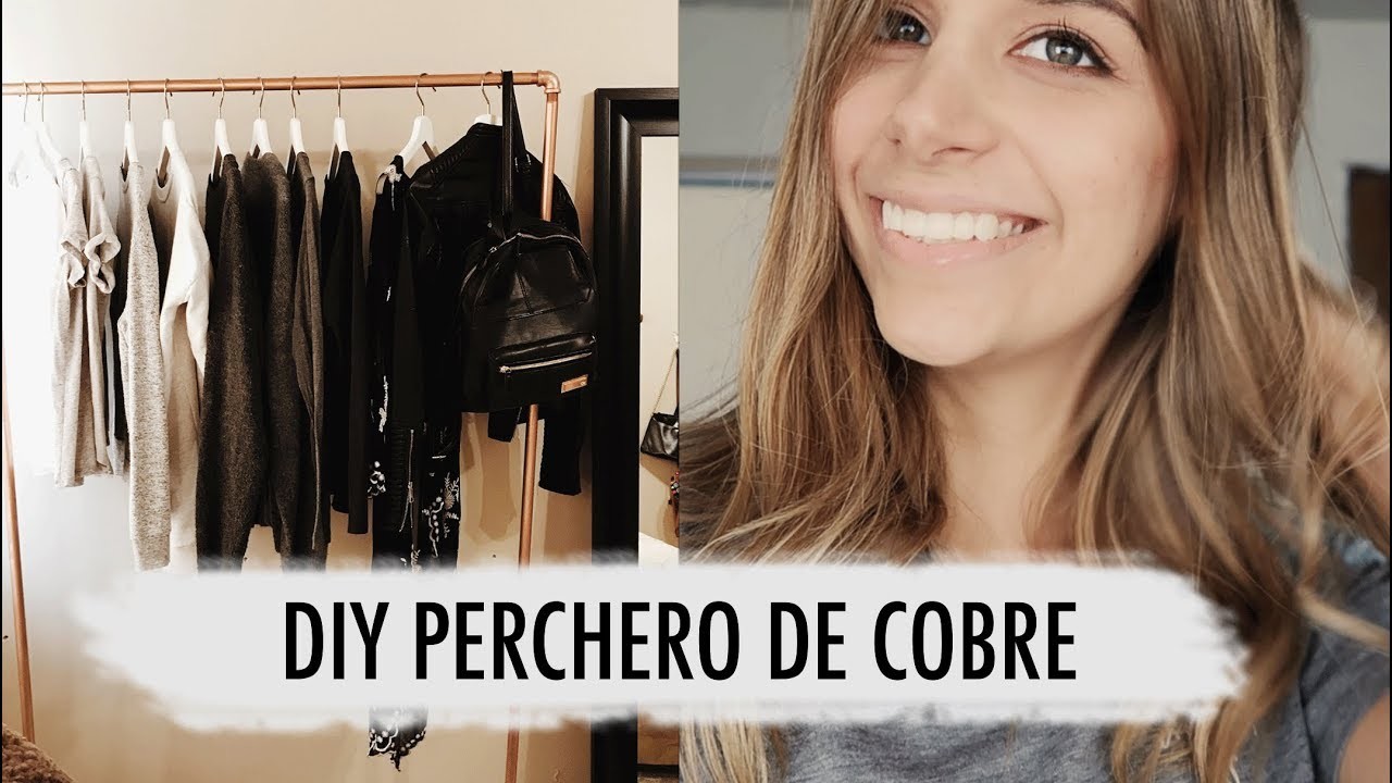 DIY PERCHERO DE COBRE MENOS DE $500 PESOS | Daniela