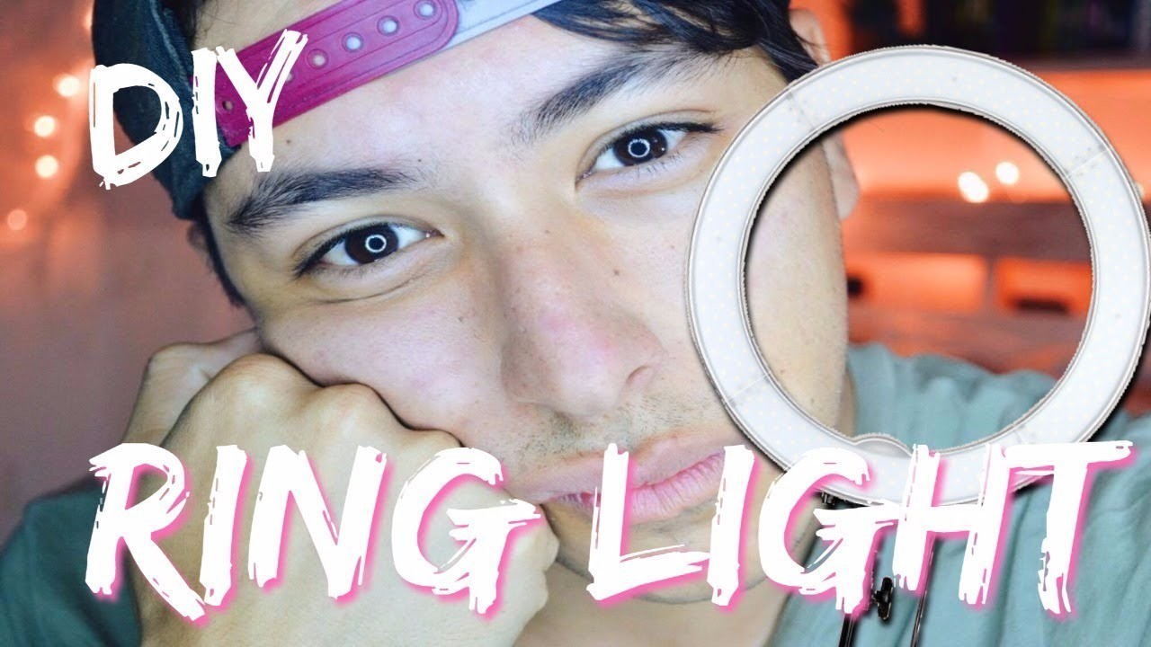 DIY RING LIGHT ARO DE LUZ *menos de 20 dolares* | Edgar Alfaro