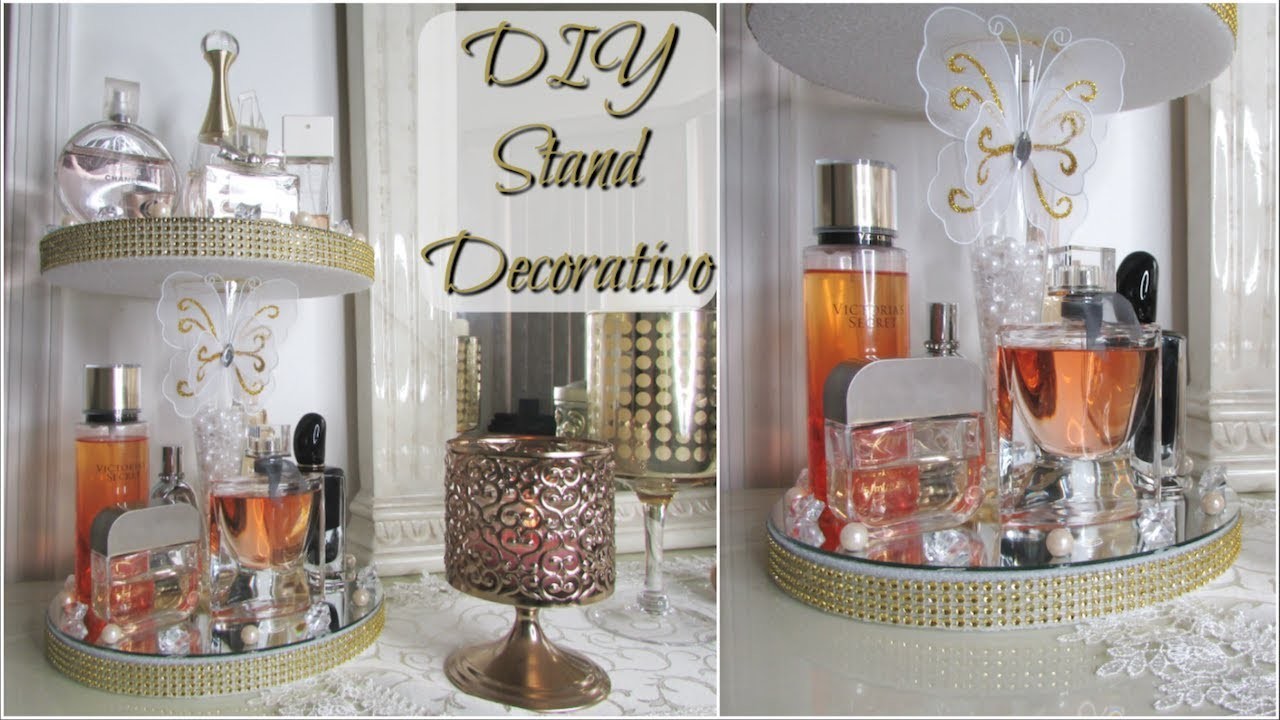 DIY | Stand Glamuroso Para Perfumes | Organizador Para Perfumes