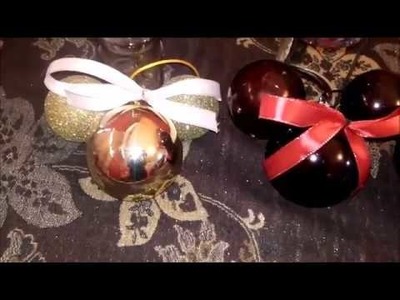 DYA micky mause esferas de navidad MANUALIDADES