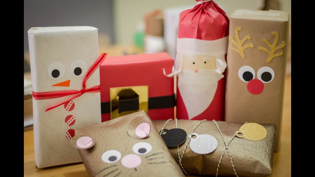 Empaques divertidos para tus regalos + 15 ideas para Navidad Dulce manzana