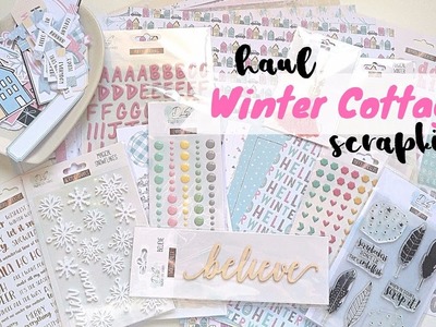 Haul scrapbooking | Scrapkit Document Life Stories diciembre Winter Cottage | Scrapeando con Rocío