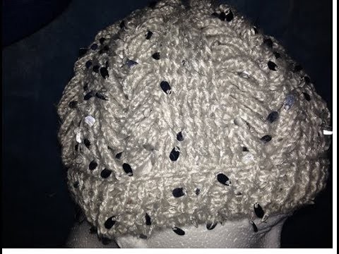 Hermoso Gorro tejido a Crochet