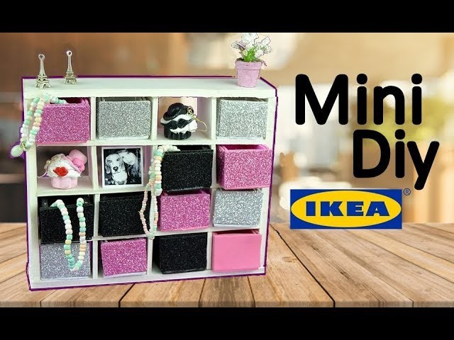 Mini Mueble de IKEA JOYERO || MANUALIDADES ORIGINALES