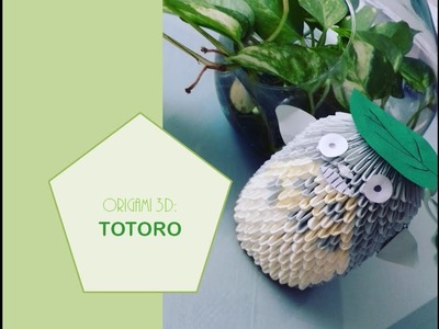 Origami 3D: Totoro