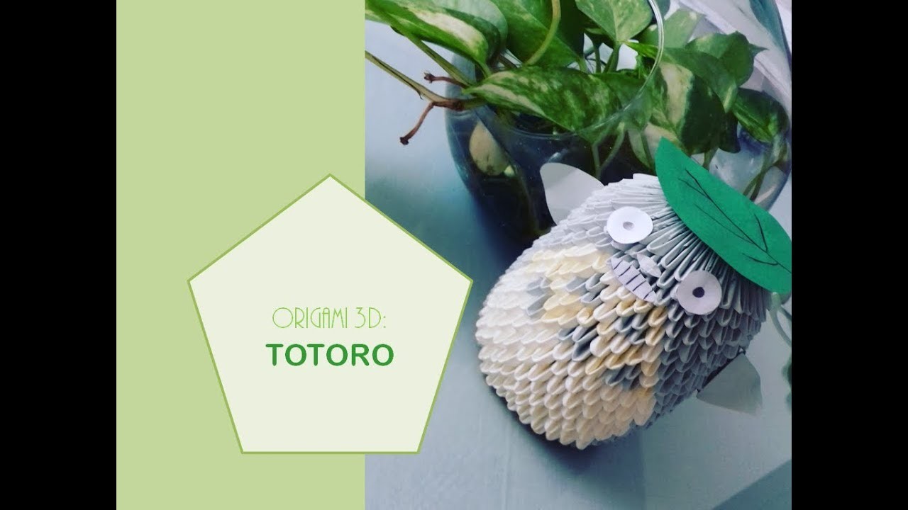 Origami 3D: Totoro