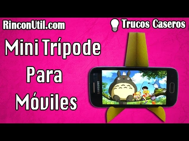 Tripode para movil casero | Tripode para celular