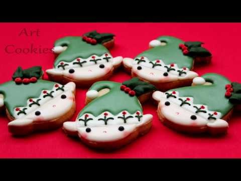 Tutorial Galleta Elfo de Navidad - Xmas Elf Cookies