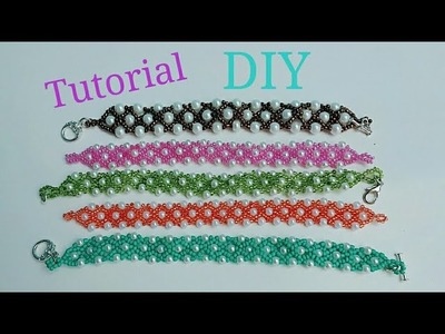 #12 DIY tutorial pulsera Margarita. How to make