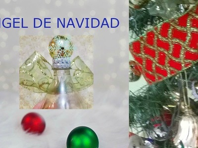 ÁNGEL DE NAVIDAD. MANUALIDADES PARA NAVIDAD.