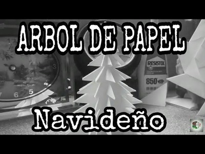 _Árbol de Papel????????_ | Especial Navidad ????????.Con TOÑO CRAFT.Papiroflexia. 