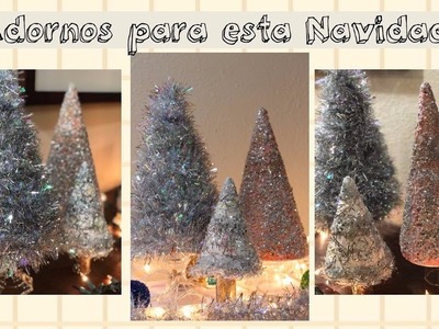 Árboles Navideños con Cartón.DIY Christmas Tree