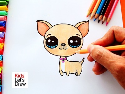 Cómo Dibujar un CHIHUAHUA Fácil | How to Draw a Chihuahua