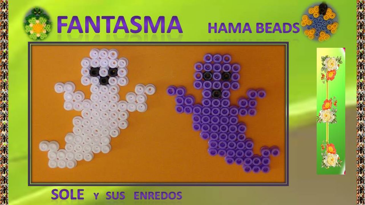 Cómo hacer un Fantasma con Hama Beads