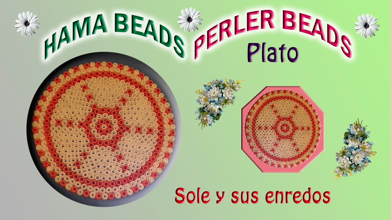 Cómo hacer un Plato con Galletas con Hama Beads