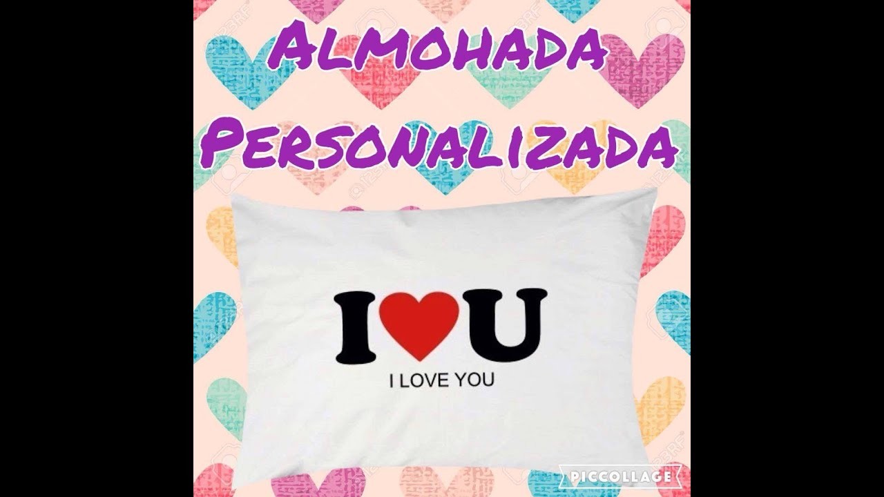 DIY: Almohada Personalizada para San Valentin