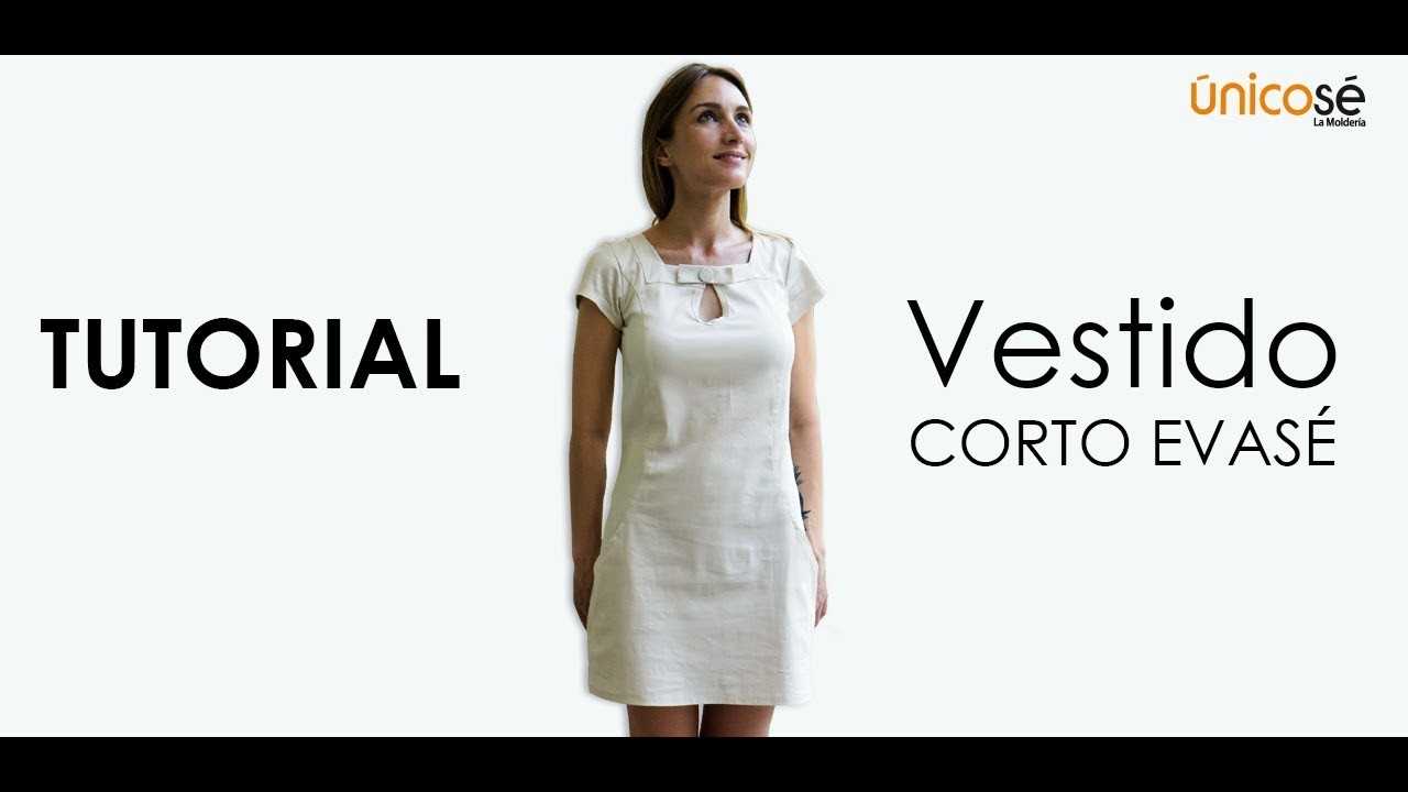 Diy tutorial costura : Vestido corto evasé