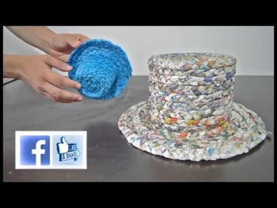 Elmejor sombrero de papel reciclado