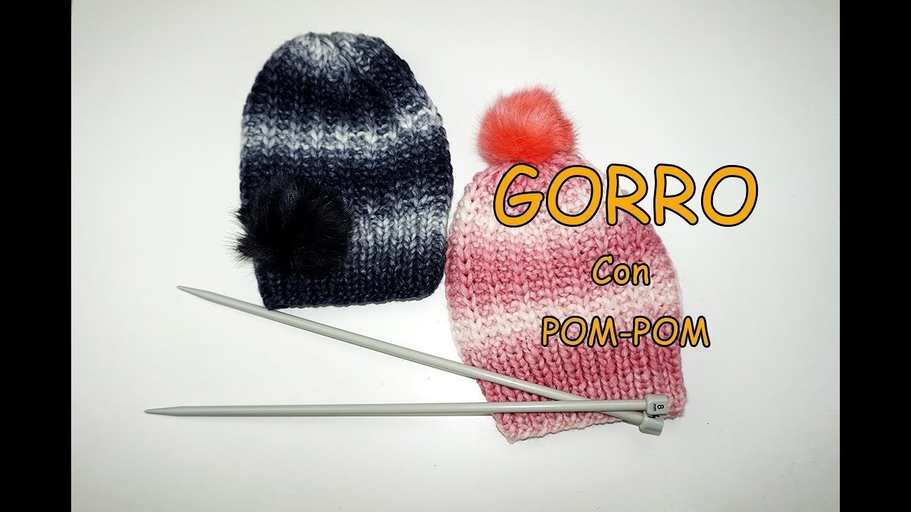 GORRO CON POM-POM
