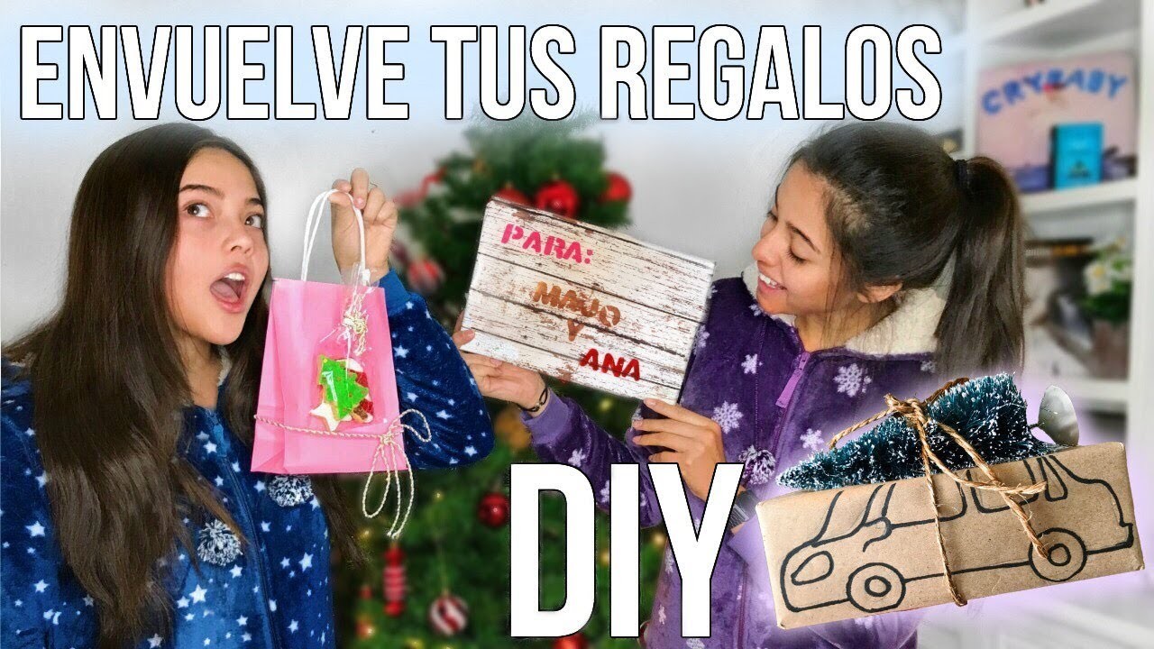 IDEAS PARA ENVOLVER TUS REGALOS. MAJO Y ANA