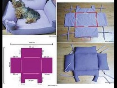 Moldes para hacer camas para perros
