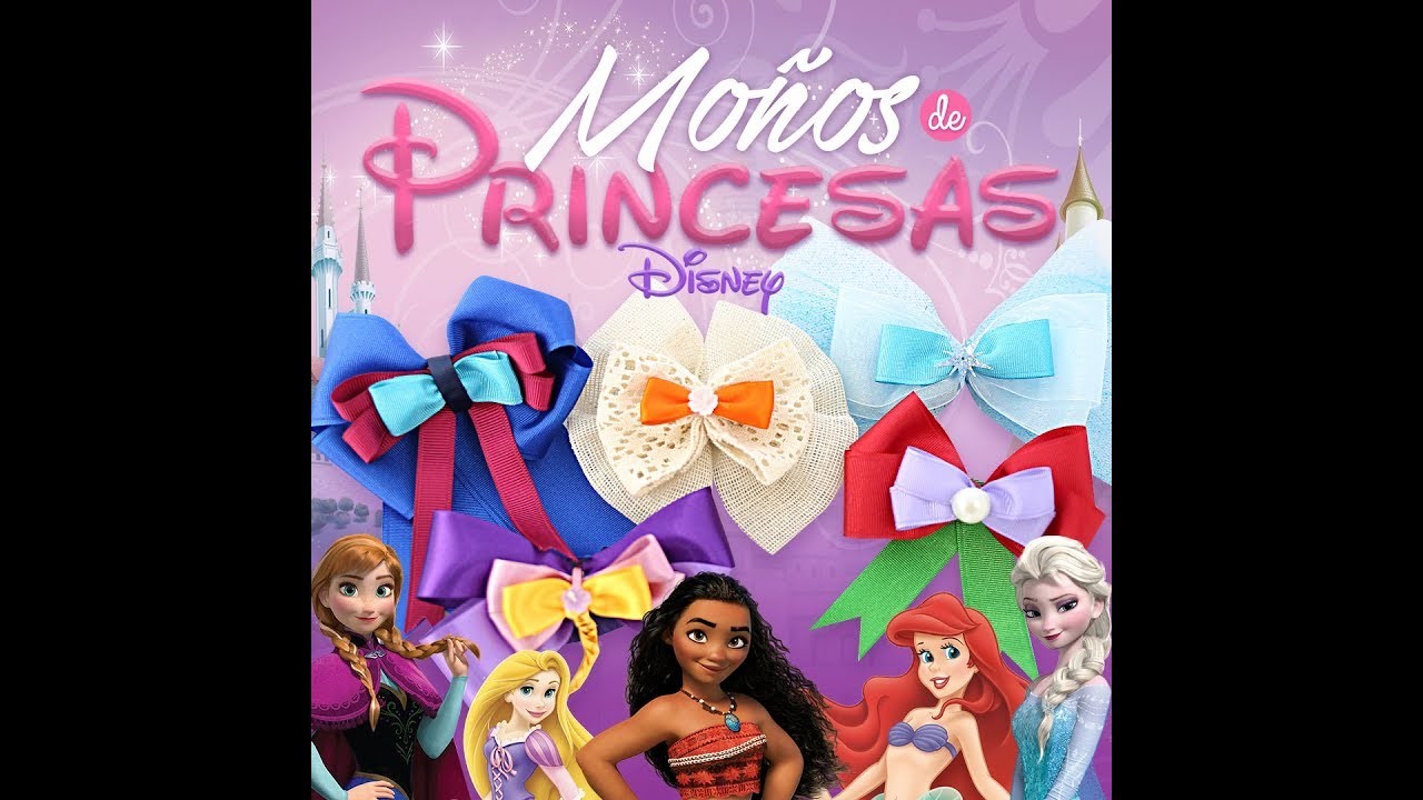 Moños De Princesas Disney ????????