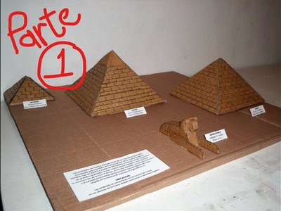 Piramides de Egipto 1 (maqueta)
