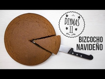 Receta Bizcocho Navideño - Sin Gluten!