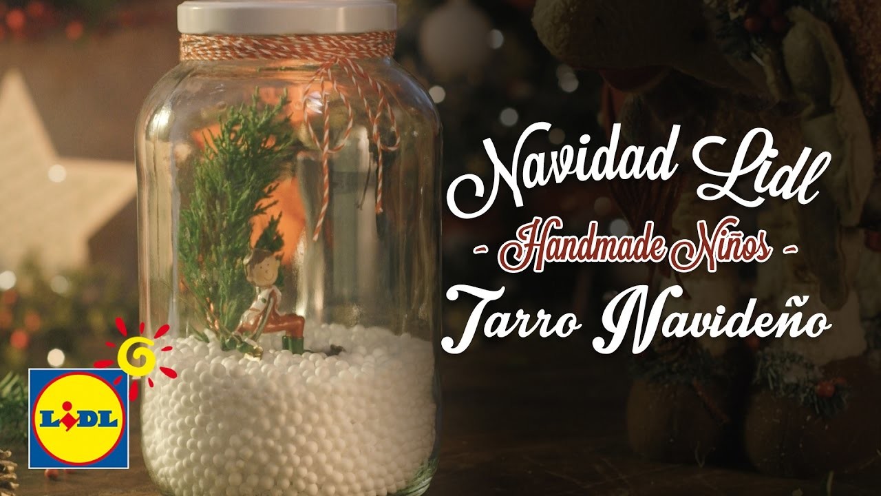 Tarro Navideño - Handmade Niños
