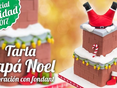 TARTA PAPÁ NOEL o SANTA CLAUS | ESPECIAL NAVIDAD | Quiero Cupcakes!