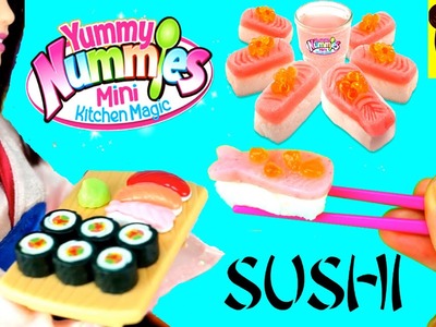 Yummy Nummies Menú SUSHI Dulce - Mini Cocinita Magica - Cefa Toys