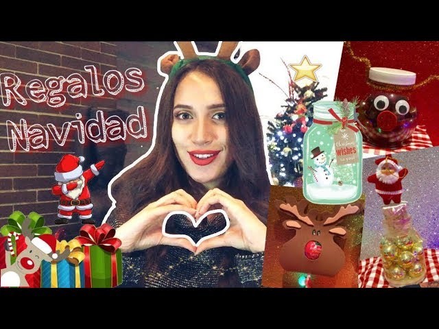 4 IDEAS de REGALOS para NAVIDAD FÁCILES y ECONÓMICOS | #PolliNavidad