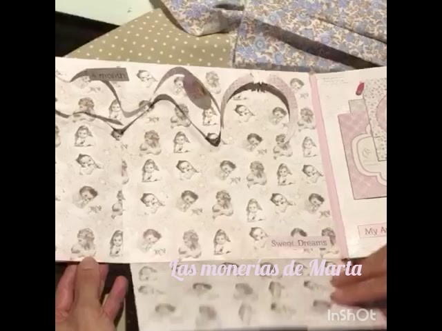 Álbum Ruso Tela scrapbook