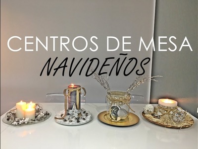 CENTROS DE MESA NAVIDEÑOS MUY FÁCILES | 2 IDEAS DIY | DECO NAVIDAD | PARTE II
