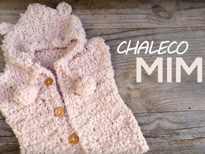 Chaleco Mimo a crochet (Actualizado)