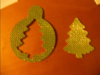 Como hacer un adorno para Navidad con goma Eva brillante Silvys