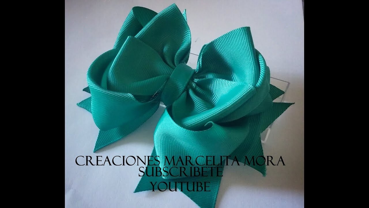 Como Hacer Un Mono En Liston Paso A Paso How To Make Bow Ribbon Easy