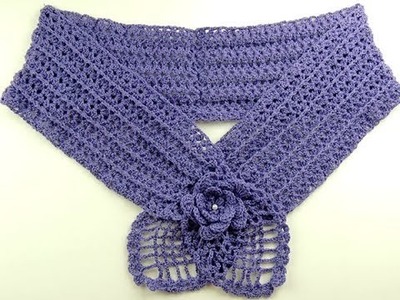 Crochet: Bufanda de Piñas # 2