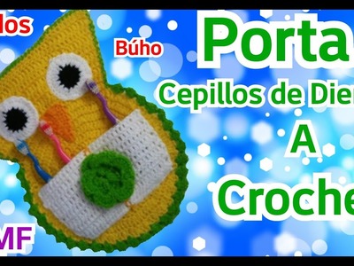 Crochet: Porta Cepillos - Manualidades La Manita Felíz